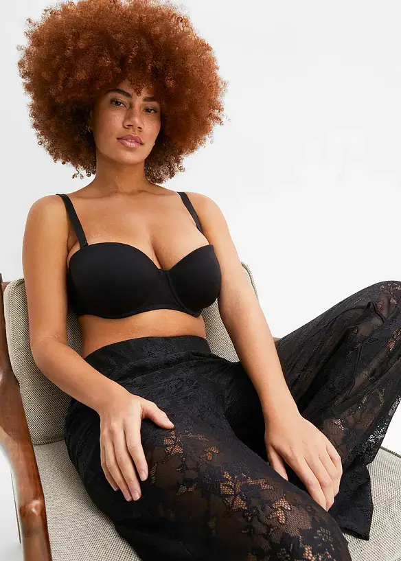 Bonprix Trägerloser BH Mit Bügel Mit Bio-Baumwolle (2er Pack)