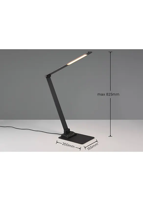 Trio Leuchten Tischleuchte Mit USB Anschluss