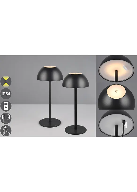 Trio Leuchten Tischleuchte Mit USB Anschluss