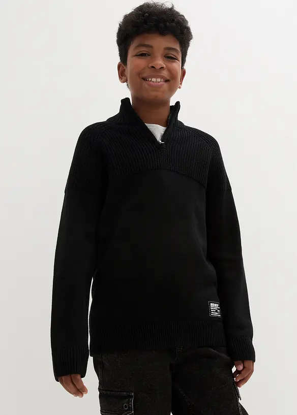 Bpc Bonprix Collection Troyer Pullover Mit Komfortschnitt