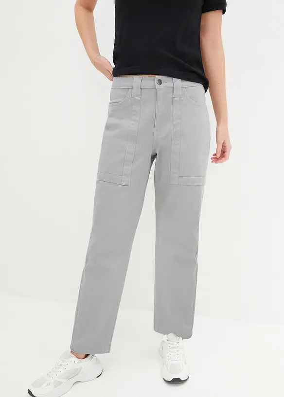Bpc Bonprix Collection Twill-Hose Mit Aufgesetzten Taschen