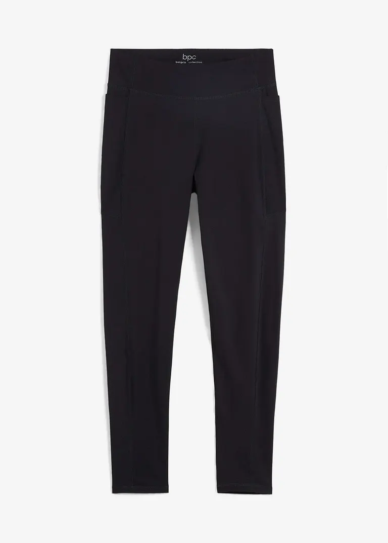 bpc bonprix collection Ultrasofte Sport-Leggings mit seitlichen Taschen, knöchelfrei