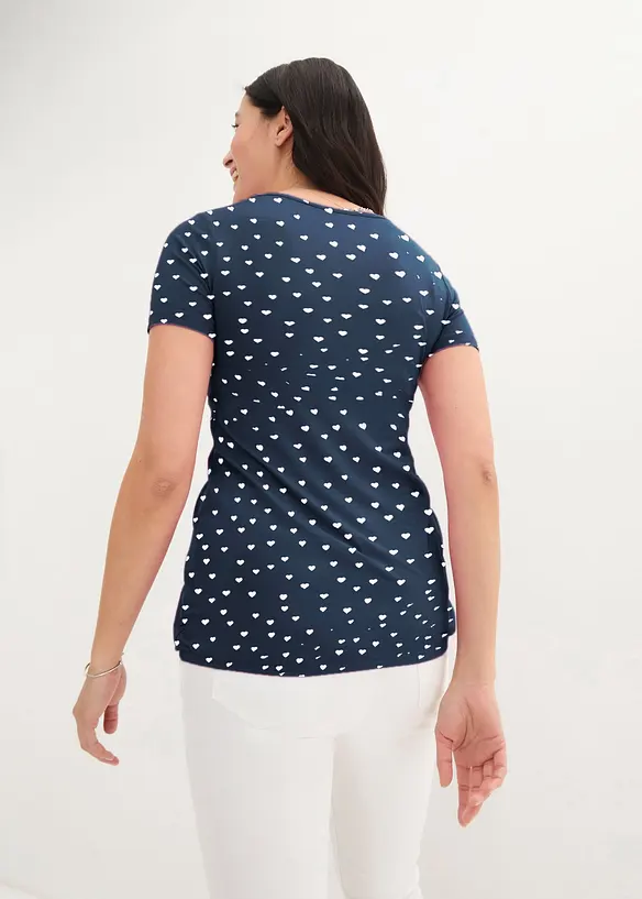 Bpc Bonprix Collection Umstandsshirt / Stillshirt, Spitze