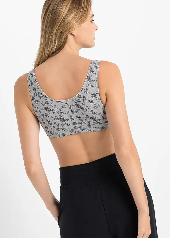 Bpc Bonprix Collection Vorderverschluss-BH Ohne Bügel Mit Bio-Baumwolle (2er Pack)