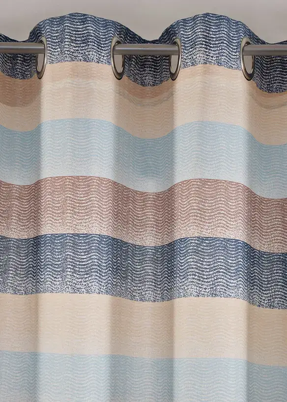 Bpc Living Bonprix Collection Vorhang Aus Recyceltem Polyester Mit Streifen (1er Pack)