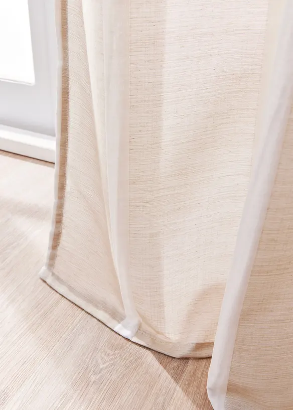 Bpc Living Bonprix Collection Vorhang Mit 3D Streifen (1er Pack)