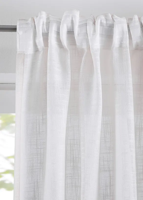 Bpc Living Bonprix Collection Vorhang Mit Floralem Druck (1er Pack)