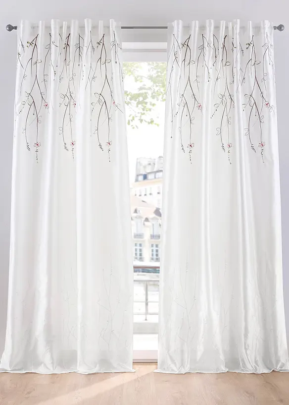 bpc living bonprix collection Vorhang mit Stickerei (1er Pack)