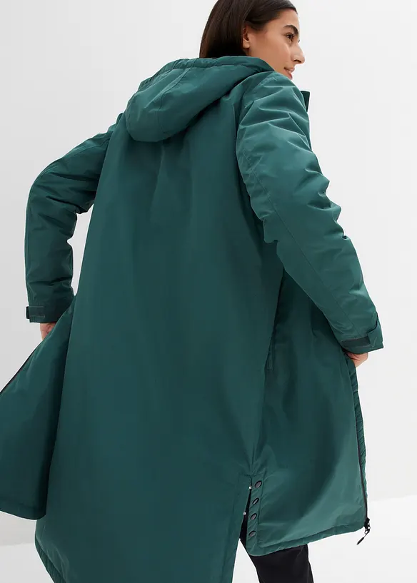 Bpc Bonprix Collection Wattierter Regenmantel In Midi-Länge, Wasserdicht