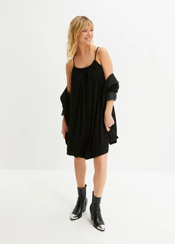 Bonprix Weites Jerseykleid Aus Nachhaltiger Viskose