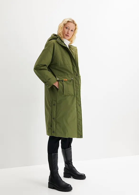 John Baner JEANSWEAR Winter-Parka, Gefüttert, Oversized