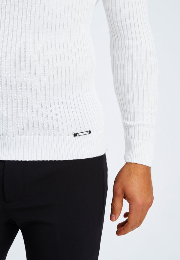 Leif Nelson Feinstrick Rollkragenpullover