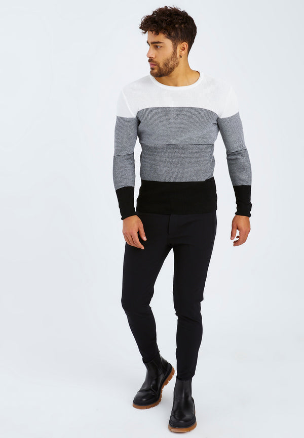 Leif Nelson Feinstrick Rollkragenpullover
