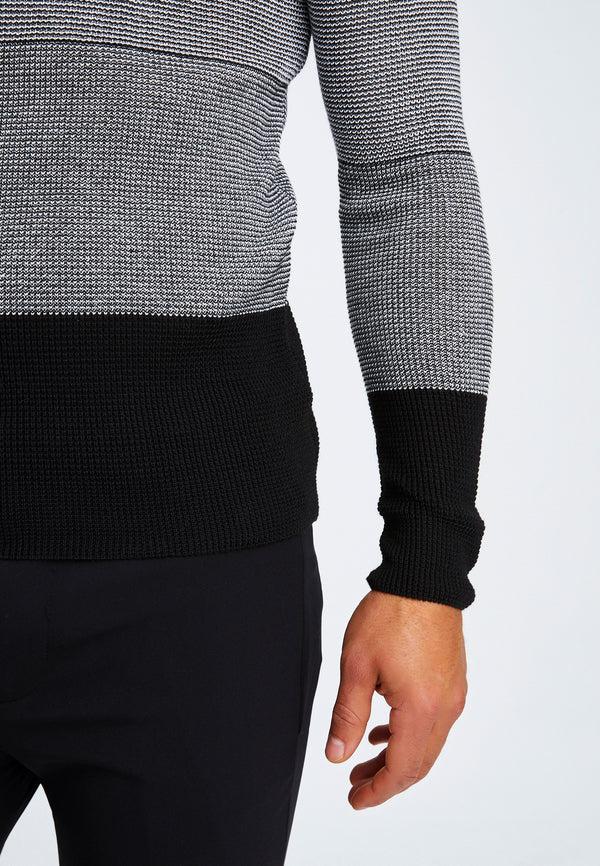 Leif Nelson Feinstrick Rollkragenpullover