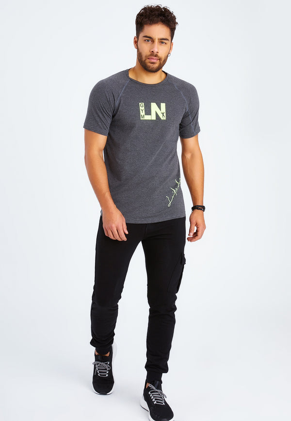 Leif Nelson Gym-T-Shirt Rundhals