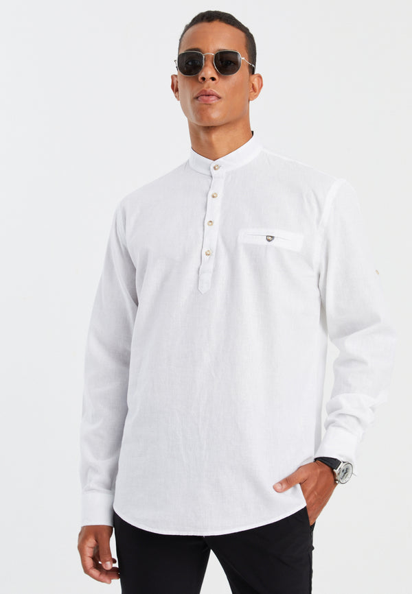 Leif Nelson Hemd Langarm