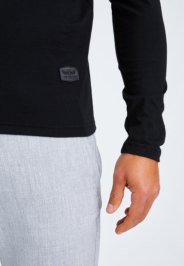 Leif Nelson Longsleeve V-Ausschnitt