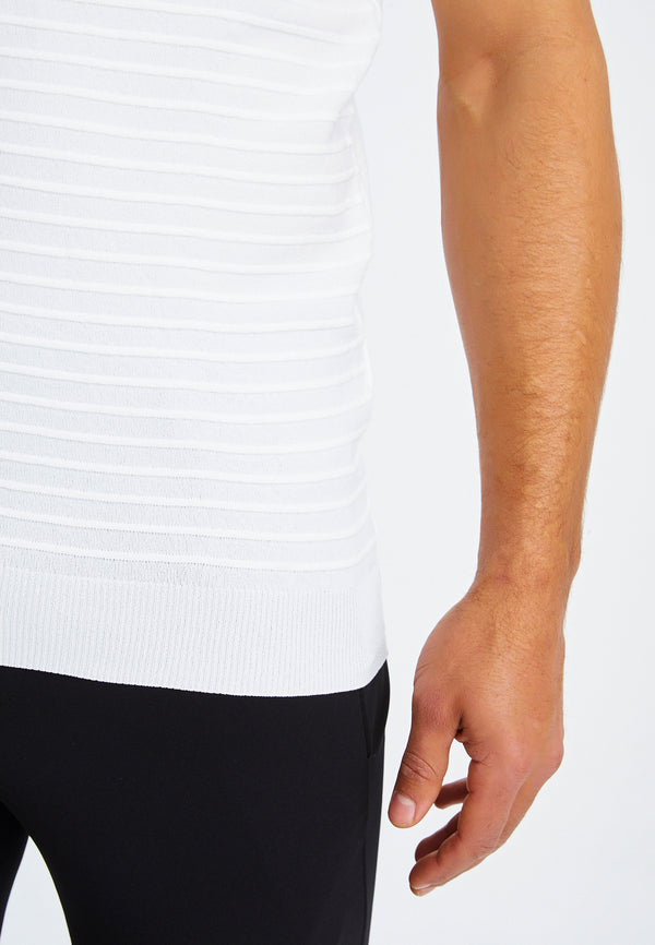 Leif Nelson Polo-Shirt Feinstrick