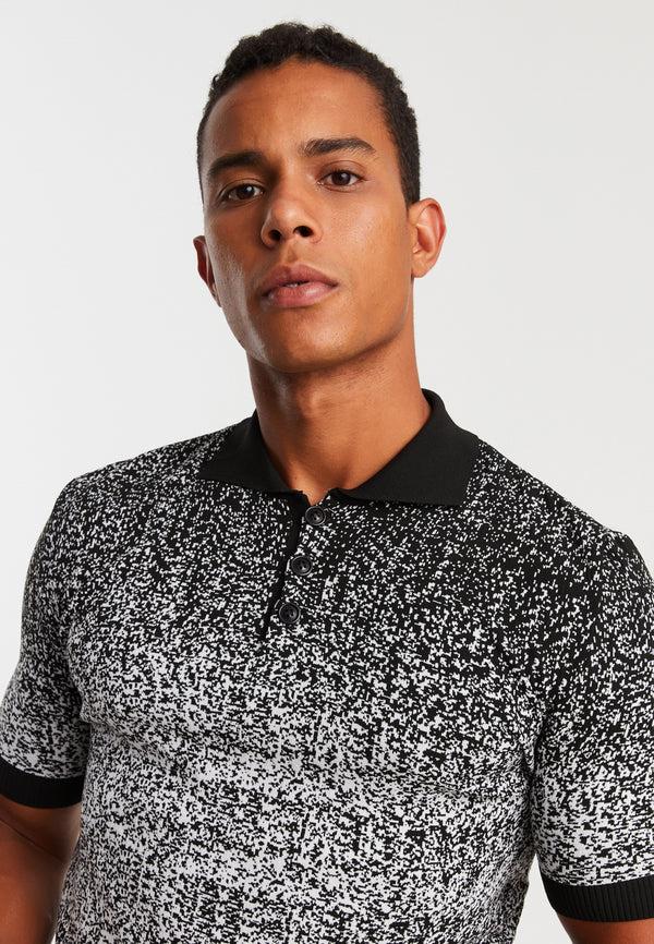 Leif Nelson Polo-Shirt Feinstrick