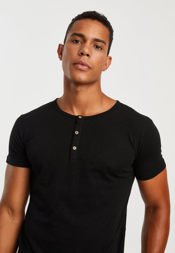 Leif Nelson Rundhals-Shirt