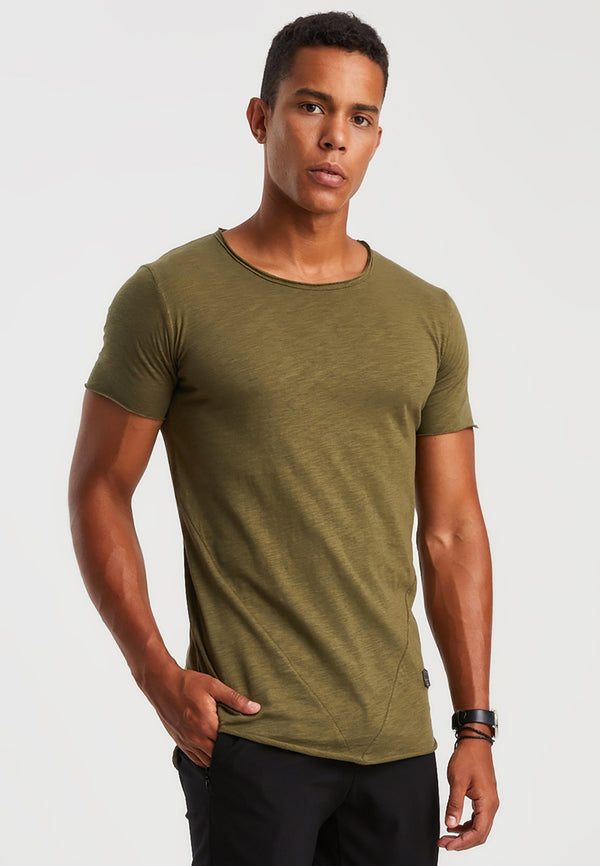 Leif Nelson Rundhals-Shirt