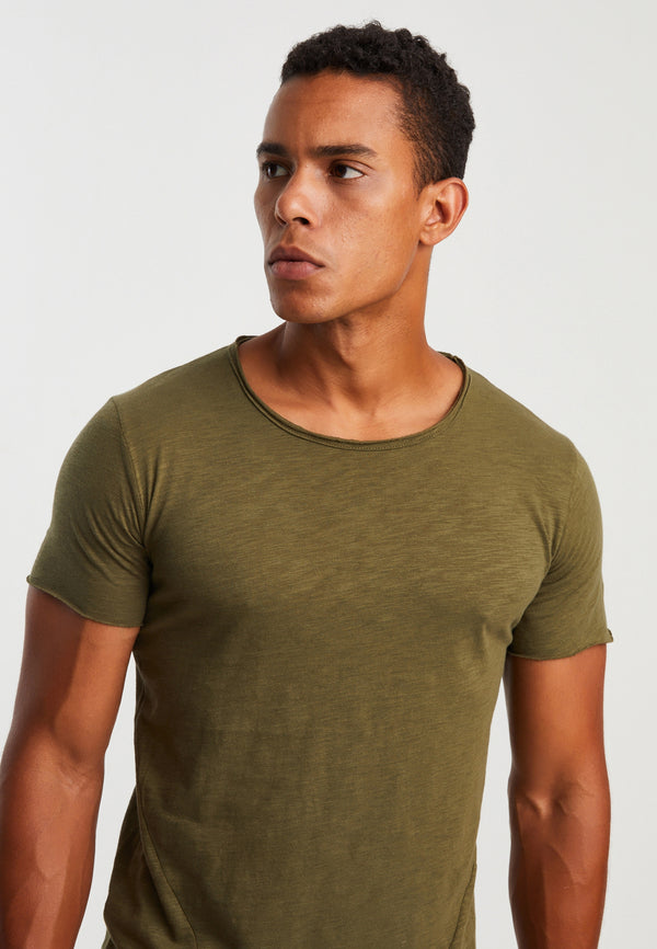 Leif Nelson Rundhals-Shirt