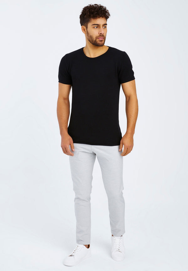 Leif Nelson Rundhals-Shirt