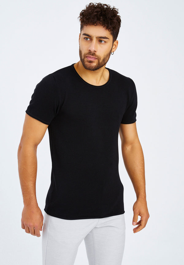 Leif Nelson Rundhals-Shirt