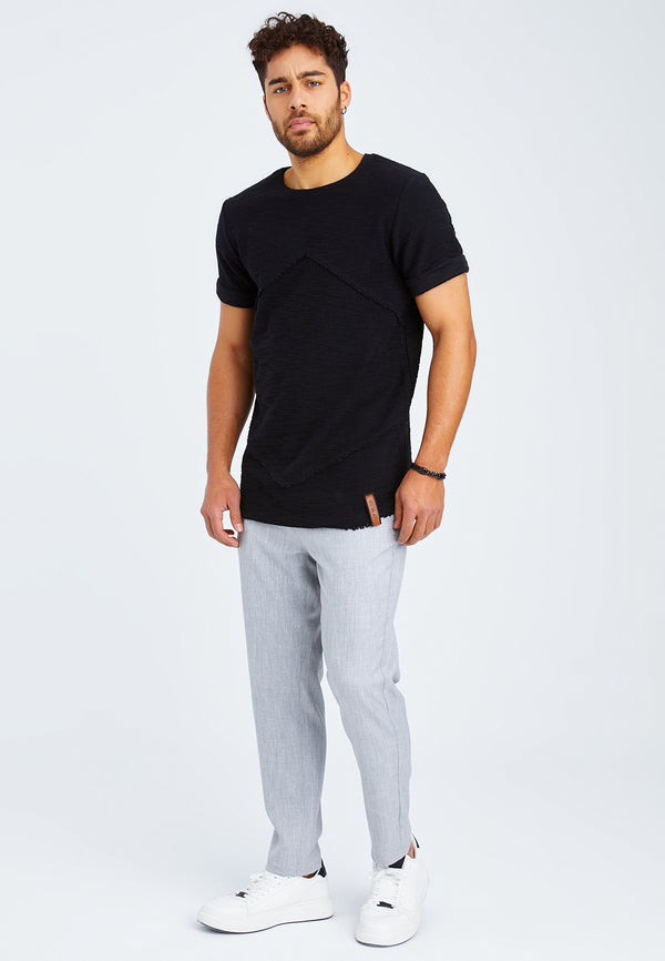 Leif Nelson Rundhals-Shirt