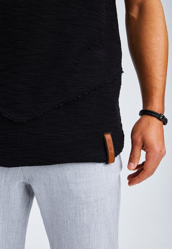 Leif Nelson Rundhals-Shirt