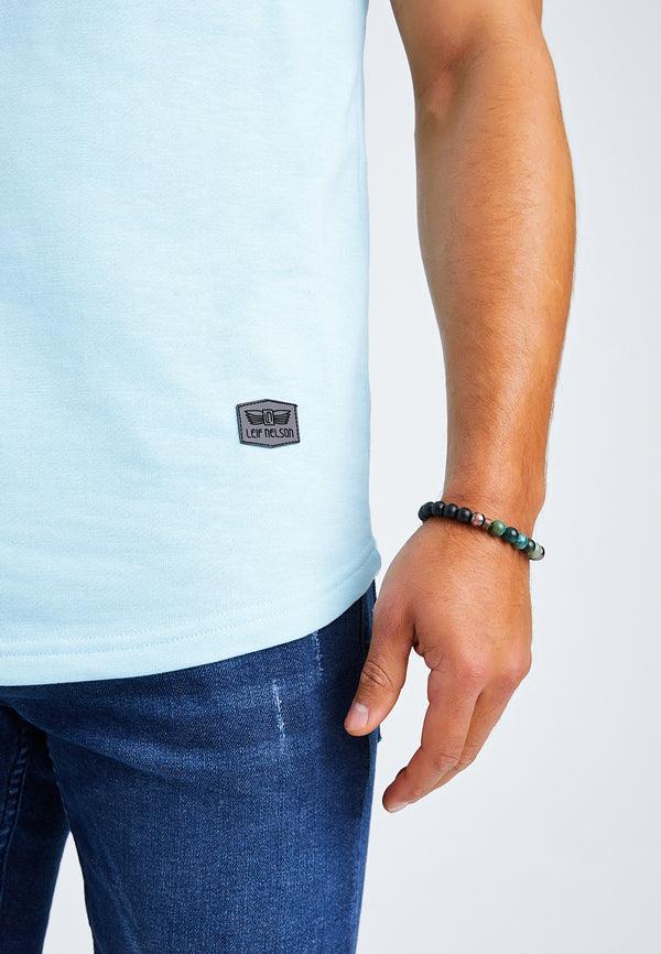 Leif Nelson Rundhals-Shirt