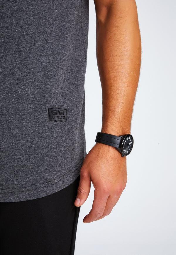 Leif Nelson Rundhals-Shirt