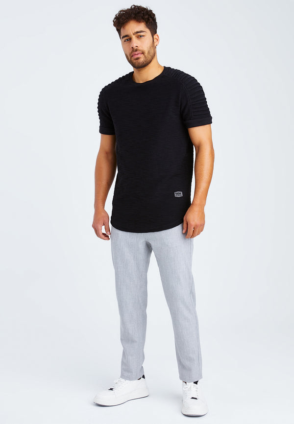 Leif Nelson Rundhals-Shirt