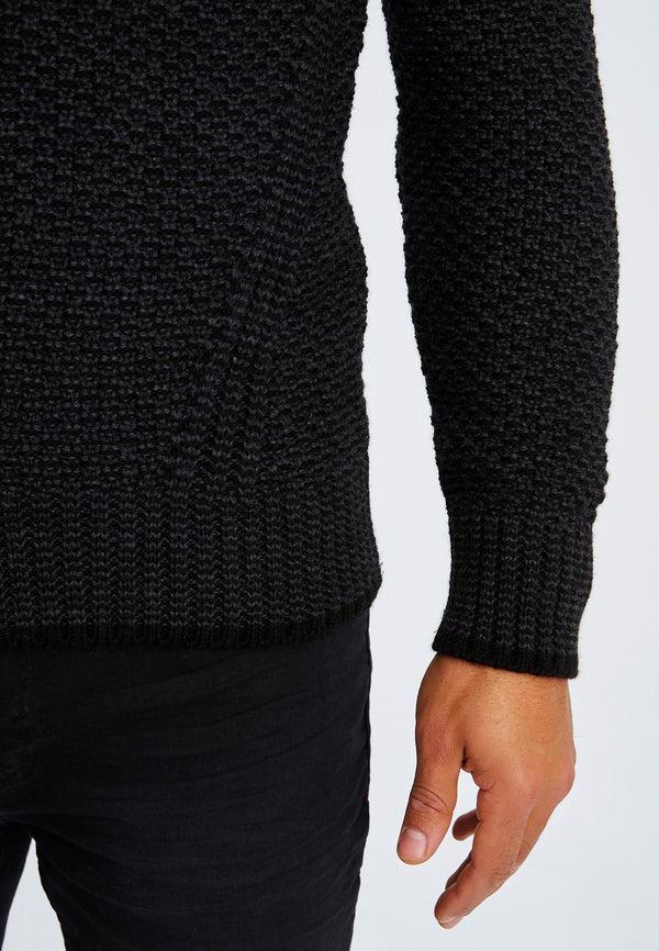 Leif Nelson Strickjacke Mit Kapuze