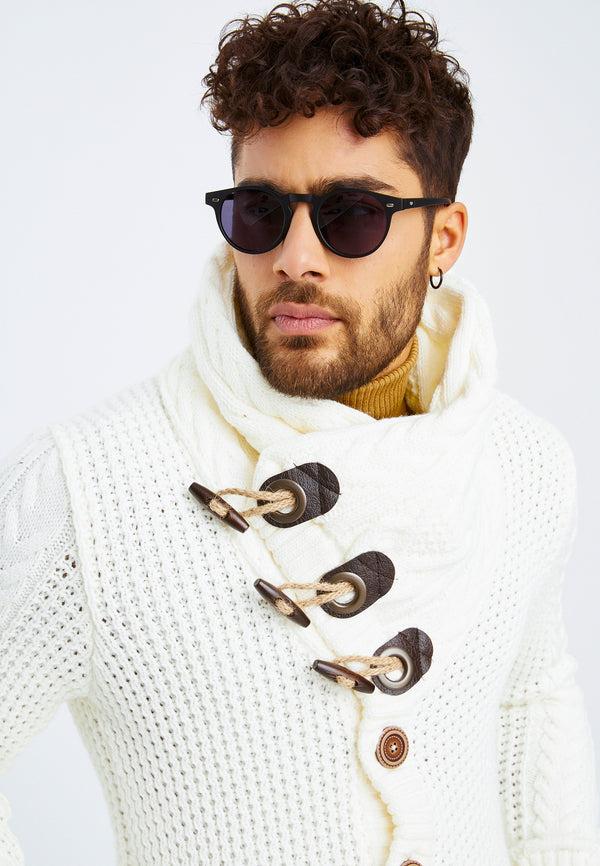 Leif Nelson Strickjacke Mit Schalkragen