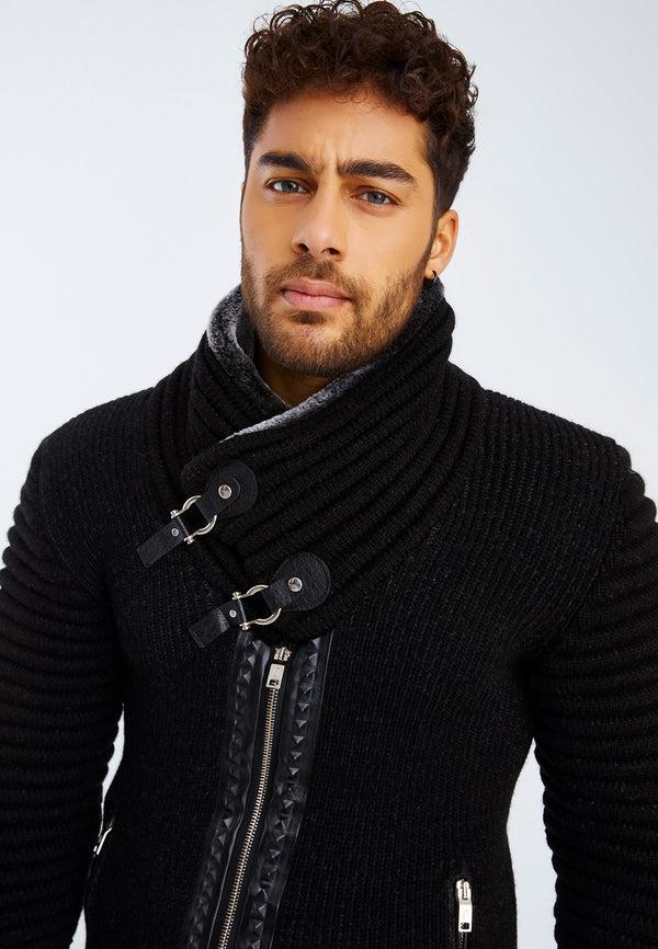 Leif Nelson Strickjacke Mit Schalkragen