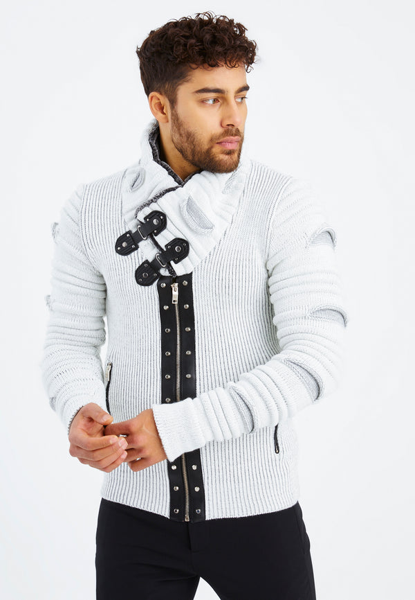 Leif Nelson Strickjacke Mit Schalkragen