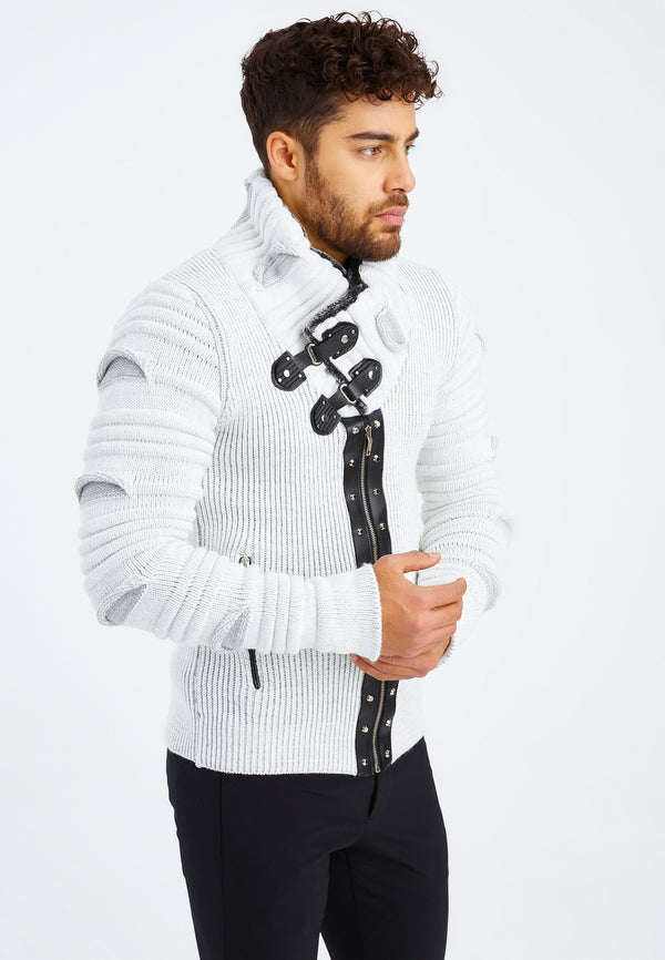 Leif Nelson Strickjacke mit Schalkragen