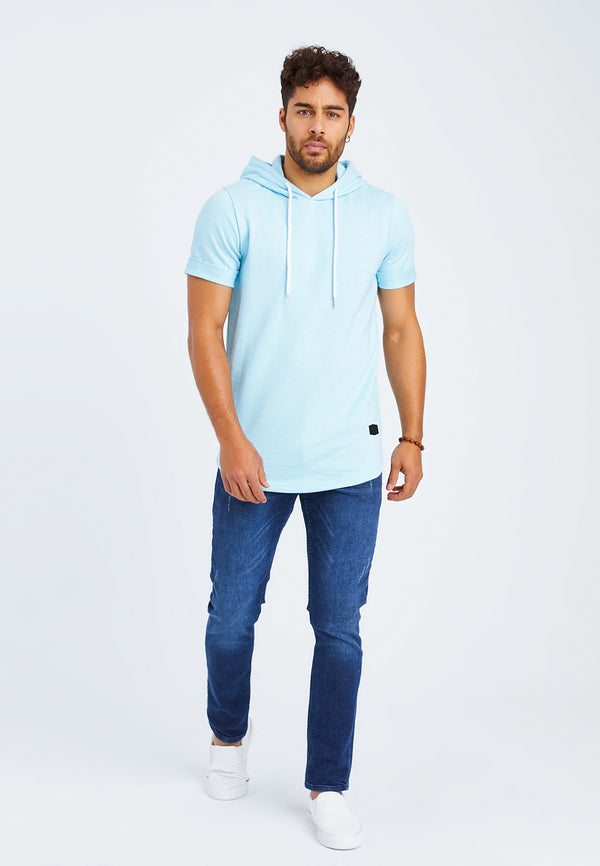 Leif Nelson T-Shirt mit Kapuze