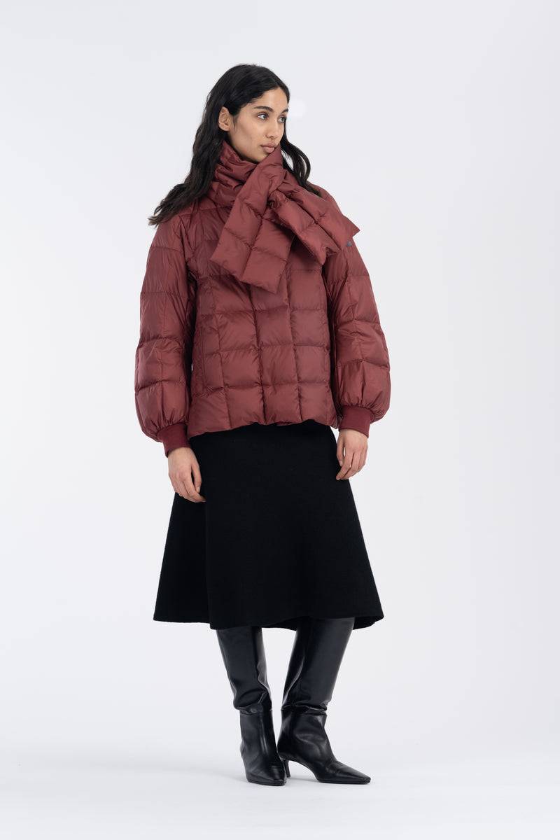 Lempelius GESTEPPTE DAUNENJACKE MAE MIT SCHAL SKU: 5050254-11138XS
