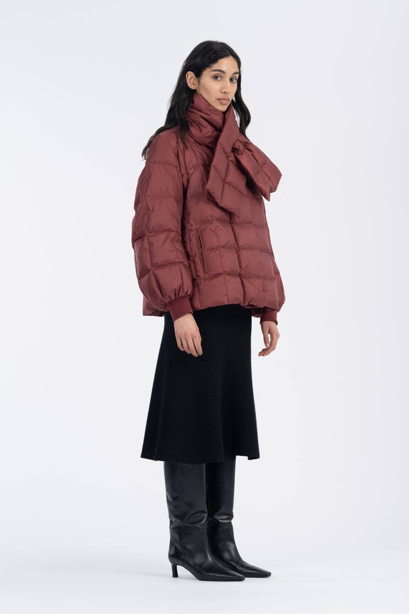 Lempelius GESTEPPTE DAUNENJACKE MAE MIT SCHAL SKU: 5050254-11138XS