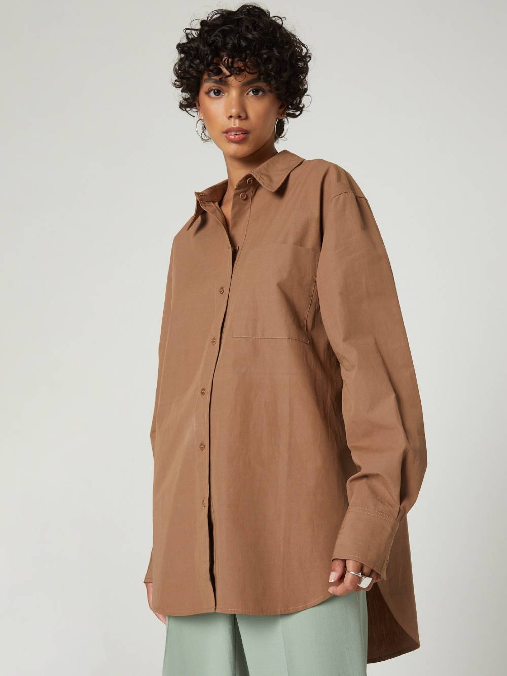 A LOT LESS Blouse 'Sissy' In Light Brown
