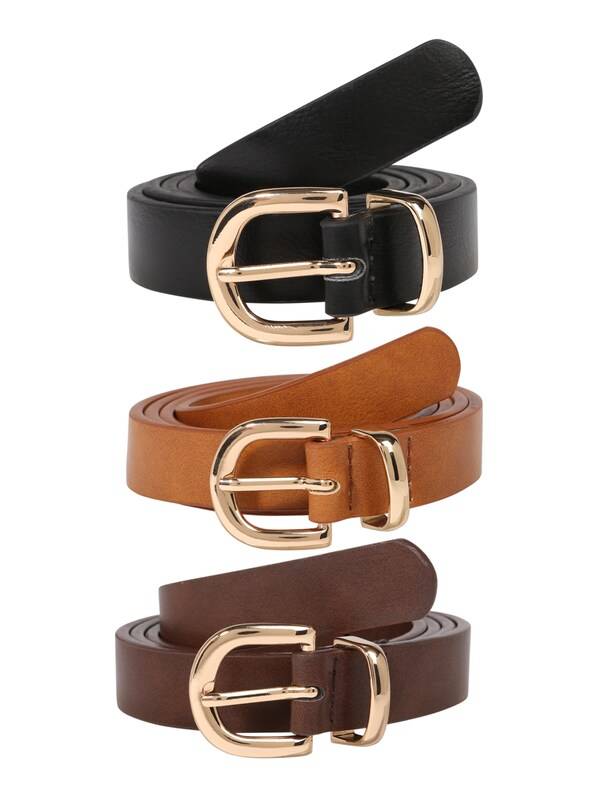 ABOUT YOU Belt 'Malina' in Brown, Cognac, Black
