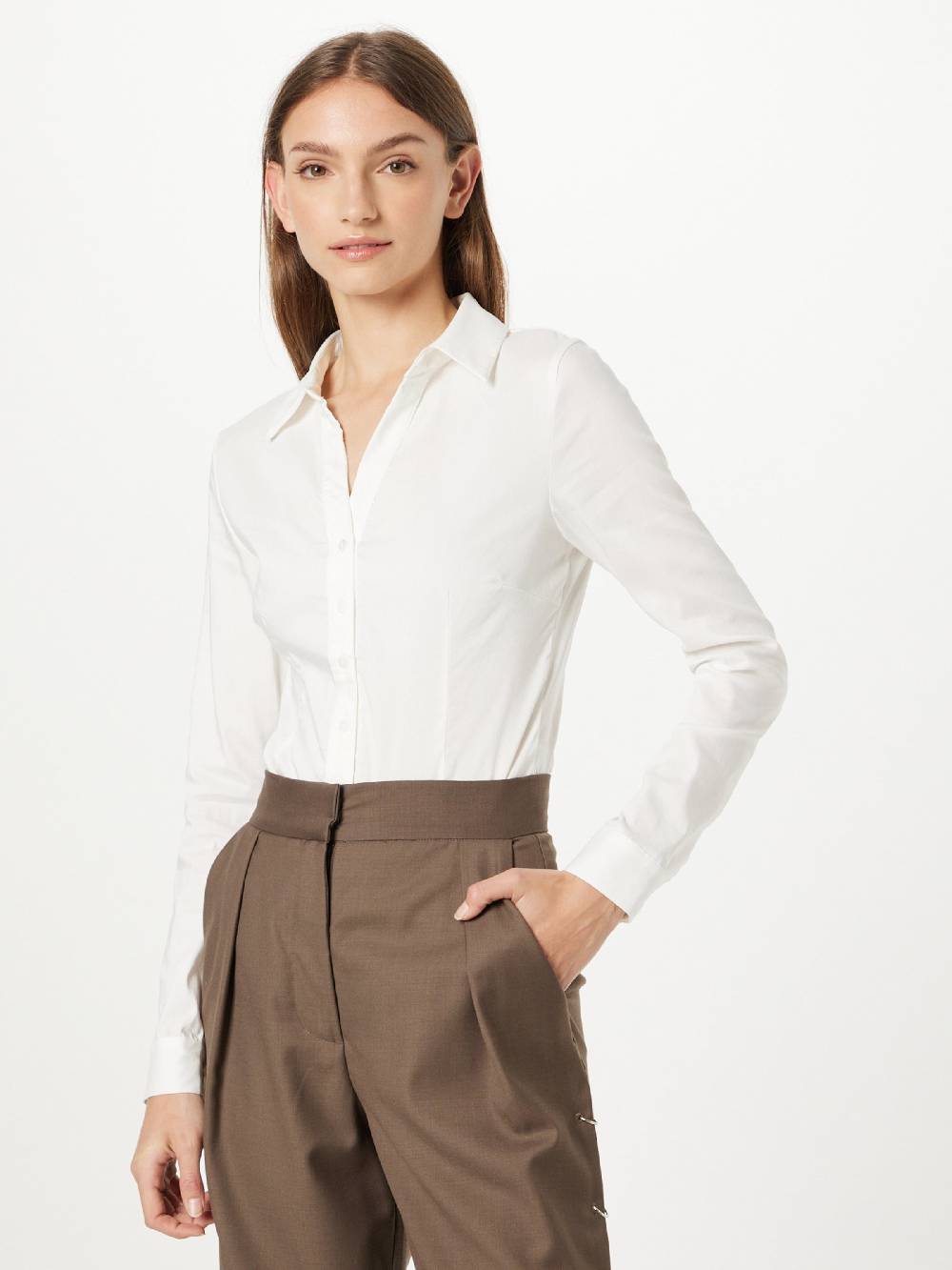 ABOUT YOU Blouse In White