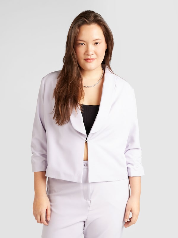 ABOUT YOU Curvy Blazer 'Fina' in Purple