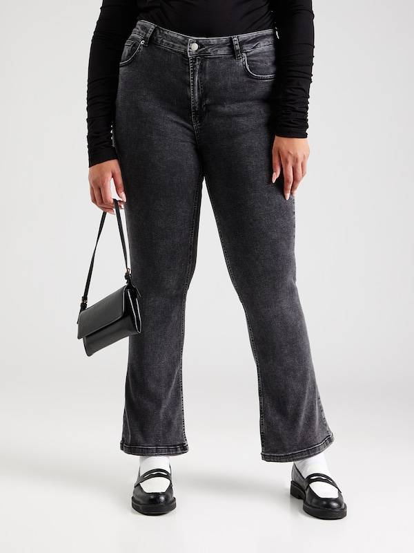ABOUT YOU Curvy Regular Jeans 'Naomi' in Grey