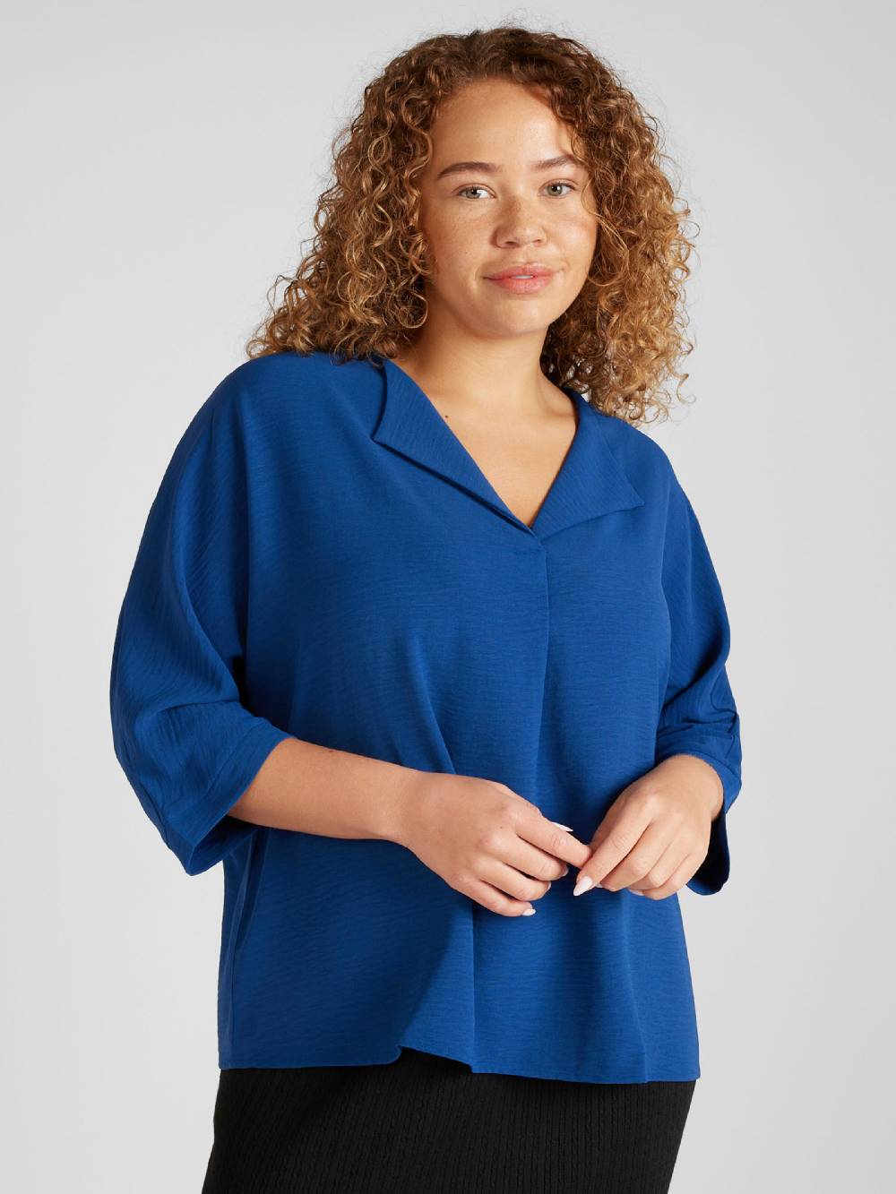 ABOUT YOU Curvy Tunic In Navy