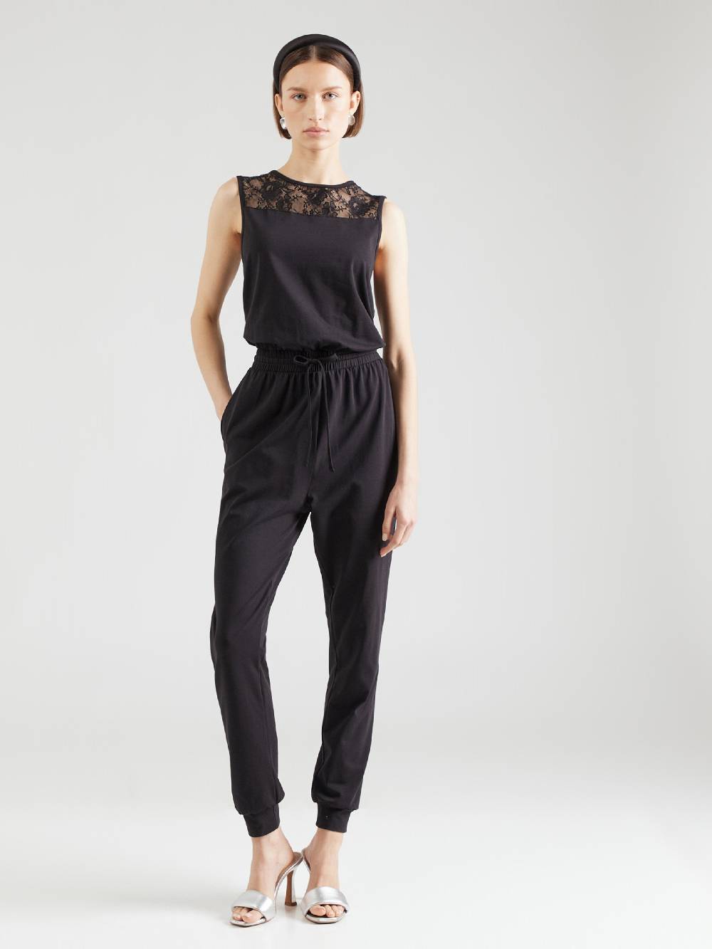 ABOUT YOU Jumpsuit 'Saskia' In Black