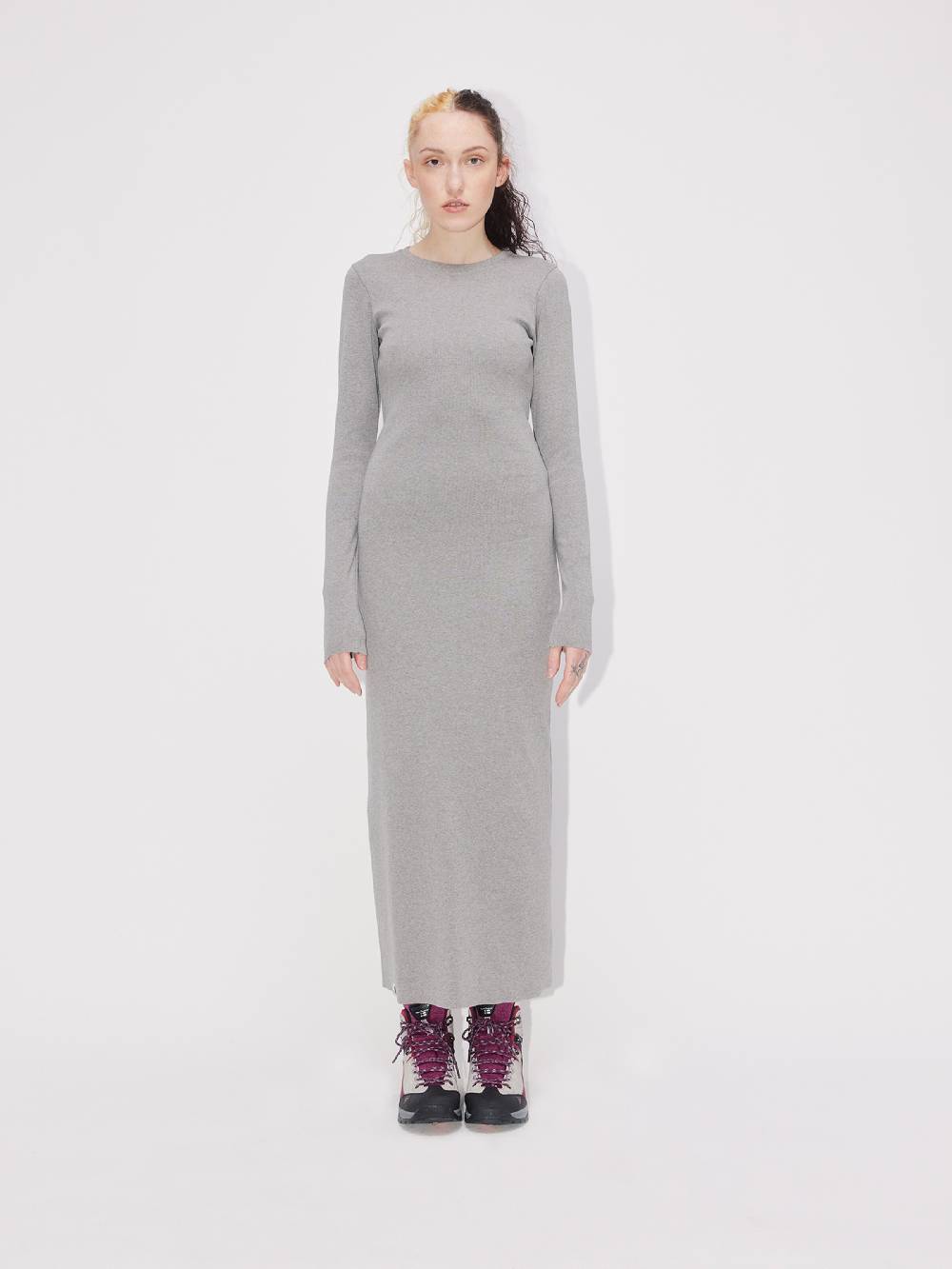 ABOUT YOU REBIRTH STUDIOS Dress 'Essential' In Grey