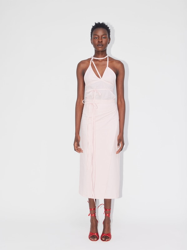 ABOUT YOU REBIRTH STUDIOS Skirt 'Holiday' in Apricot